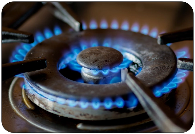 شعله اجاق گاز قدیمی