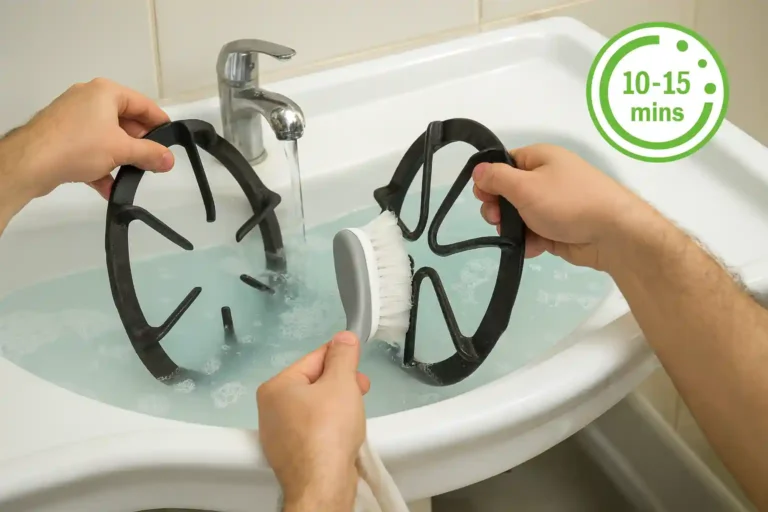 نظافت چدن با آب و صابون