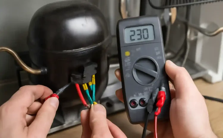  تست موتور اینورتر یخچال