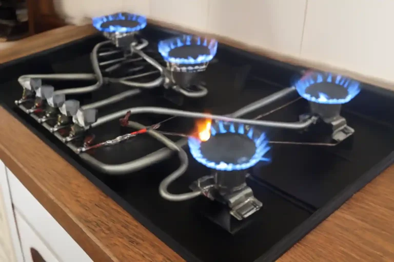 تنظیم گاز رومیزی شعله های اخوان