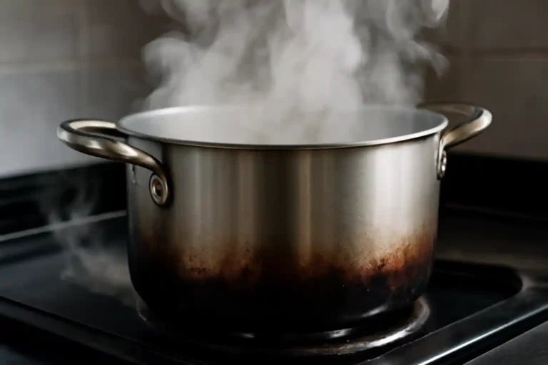 دوده زدن قابلمه در شعله