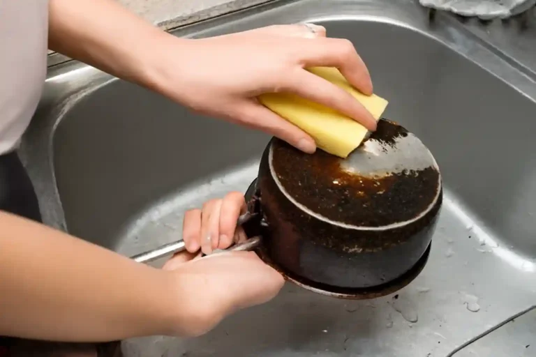 نظافت قابلمه دوده زده