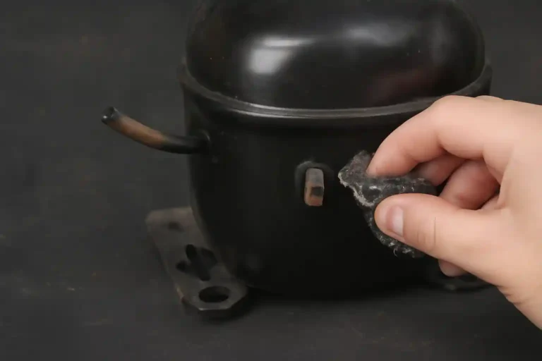 رسوبات کربنی کمپرسور یخچال