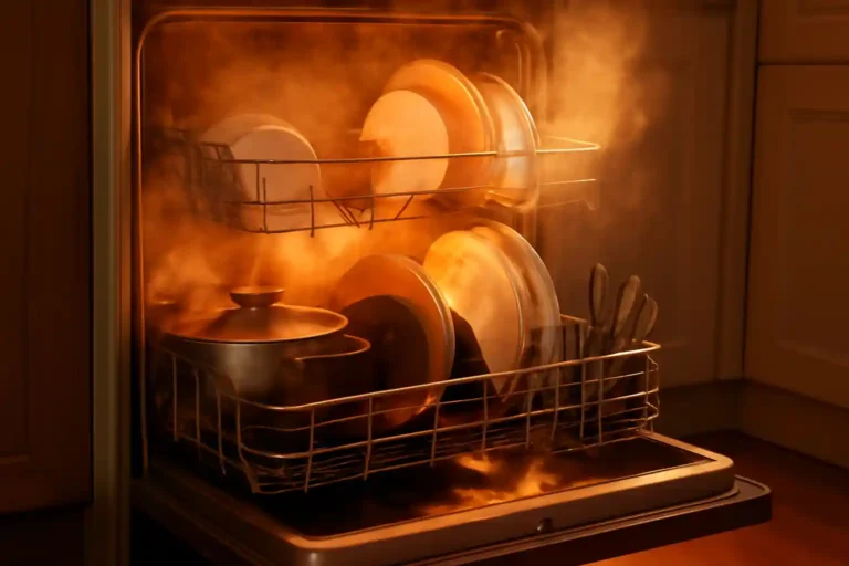 ماشین ظرفشویی با مشکل المنت در خشک کردن