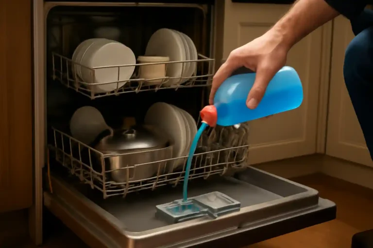 مایع جلادهنده برای خشک کردن ظروف